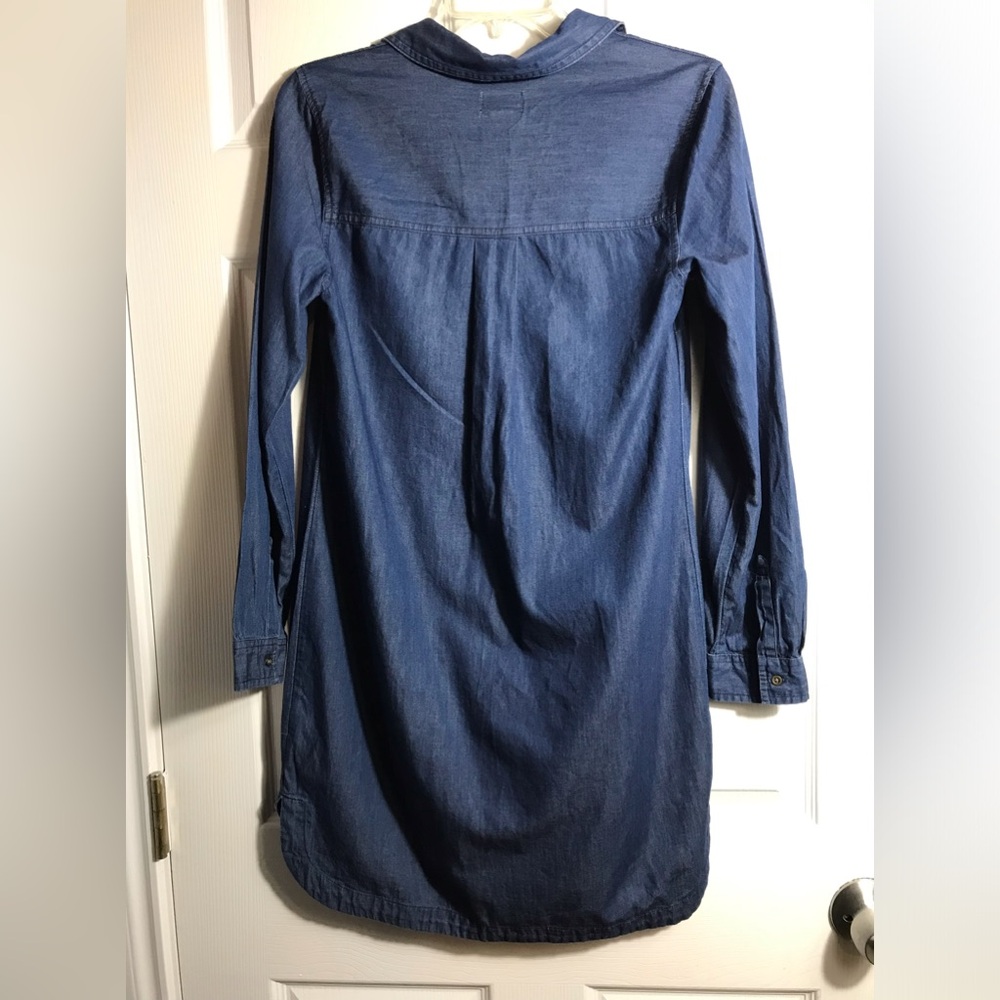 Old Navy Denim Shirt Dress Denim S - Picture 4 of 6